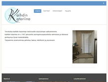 Tablet Screenshot of kaihdinkatariina.fi
